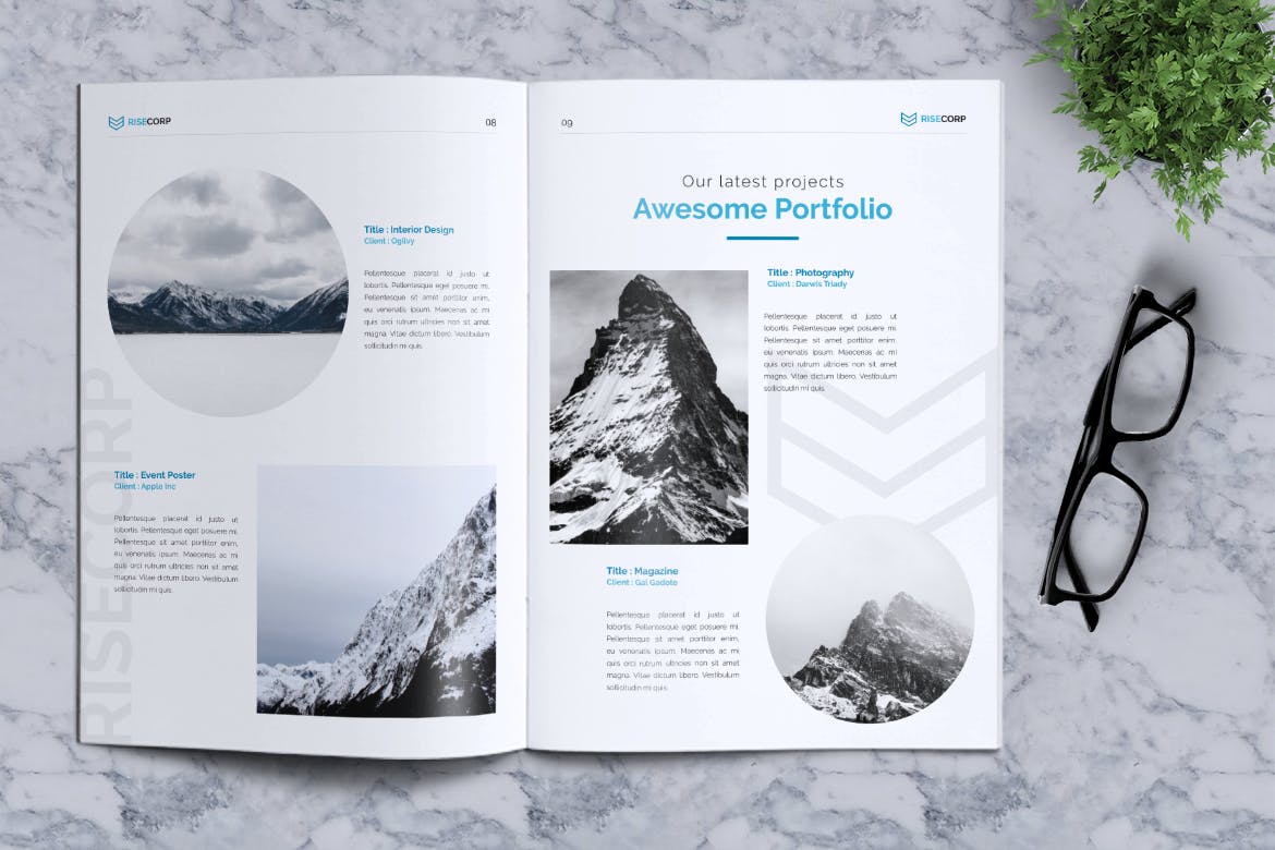 Catalog Template Indesign Free Download from ksioks.com