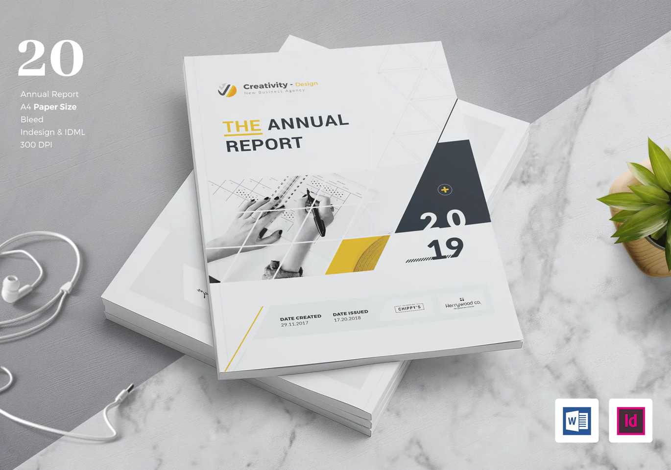 Annual Report Word Template - ksioks Throughout Annual Report Template Word