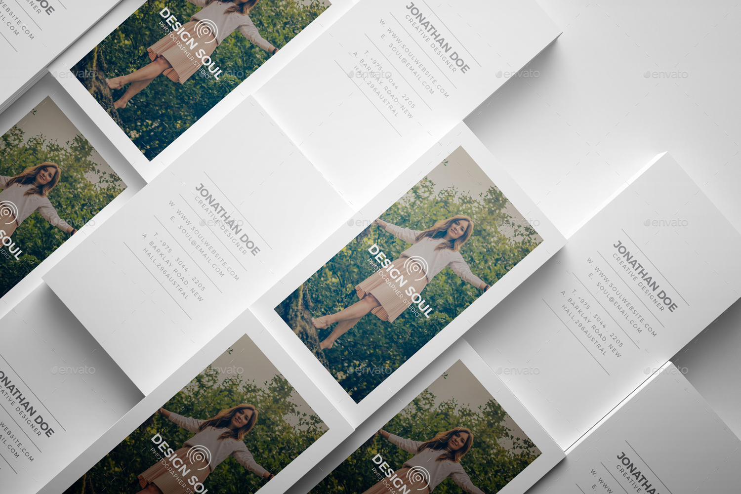 photography business card template