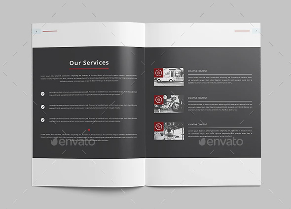 Company profile brochure template