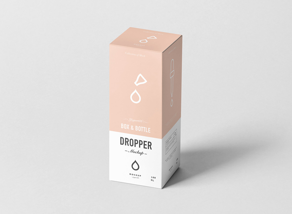Dropper box mock-up