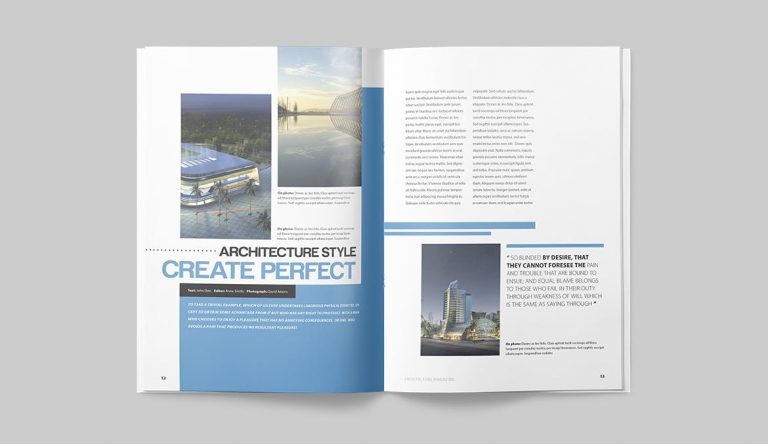 Architecture Magazine Template - ksioks