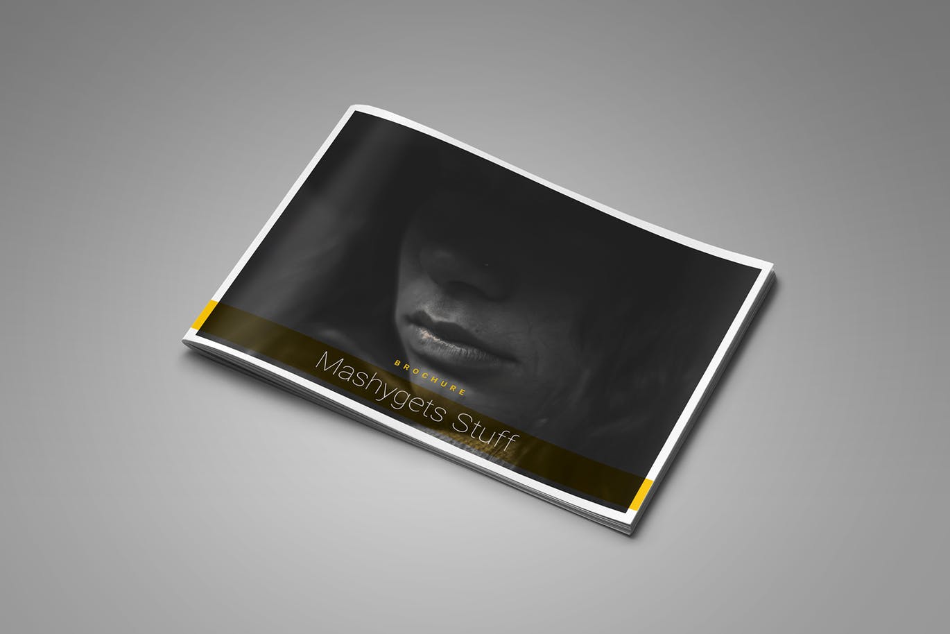 Brochure cover template