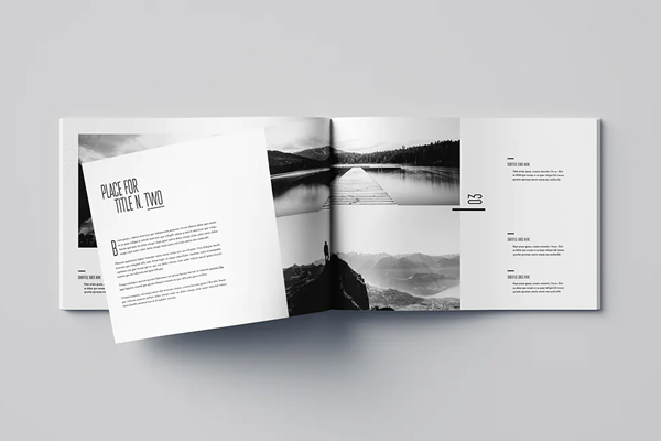 Photography brochure design