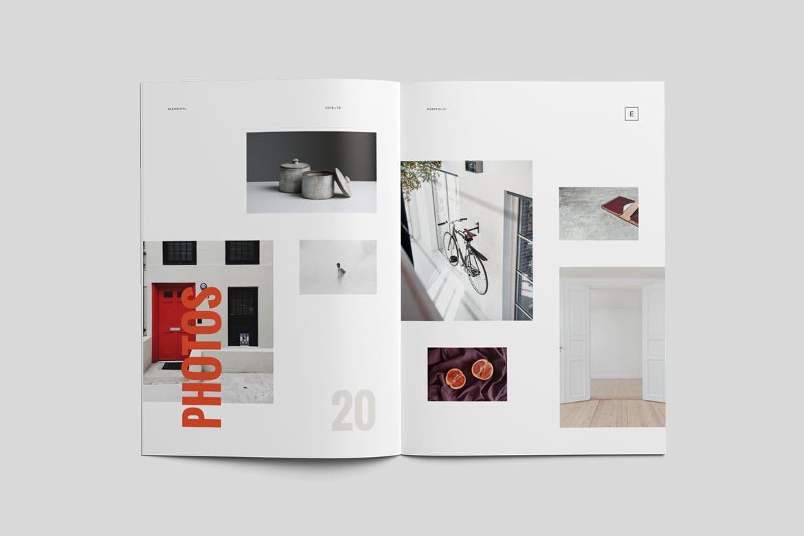 Portfolio brochure design