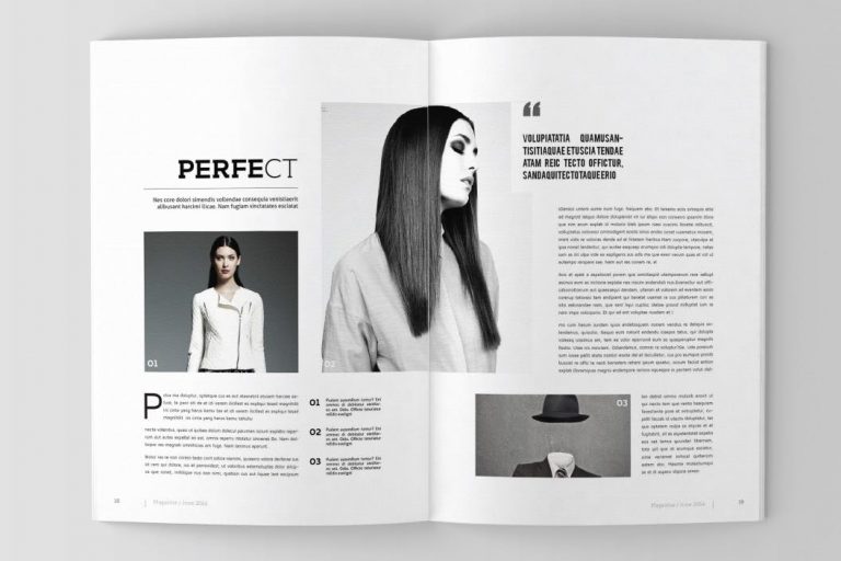 Professional Magazine Design Template InDesign - ksioks