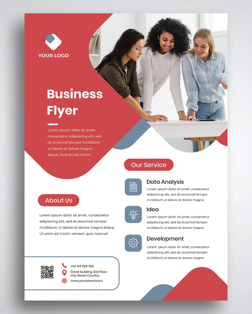 Special business flyer template