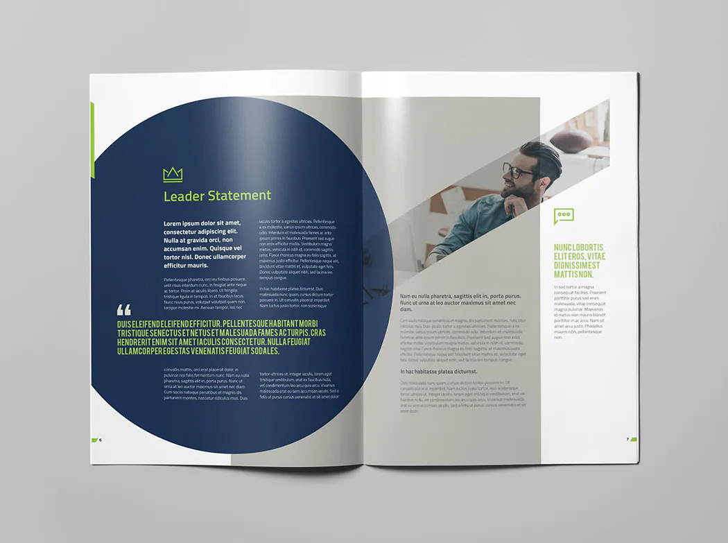Multipurpose company profile brochure design