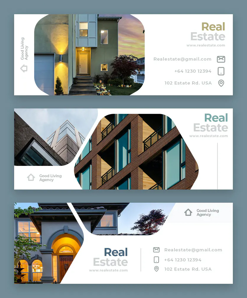 Real estate Facebook cover templates