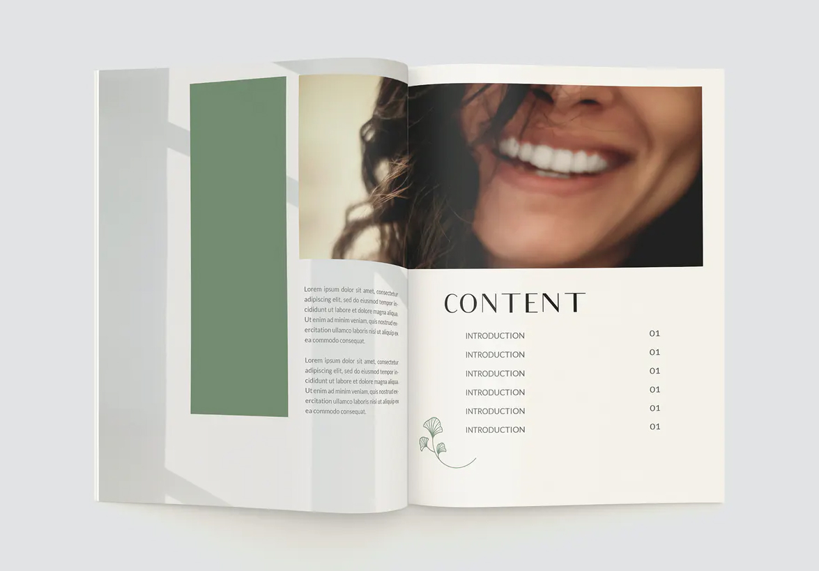 Catalog brochure design INDD