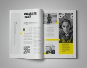 Modern Magazine Design Template - ksioks