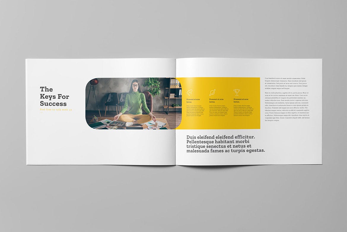 Business Brochure Template InDesign