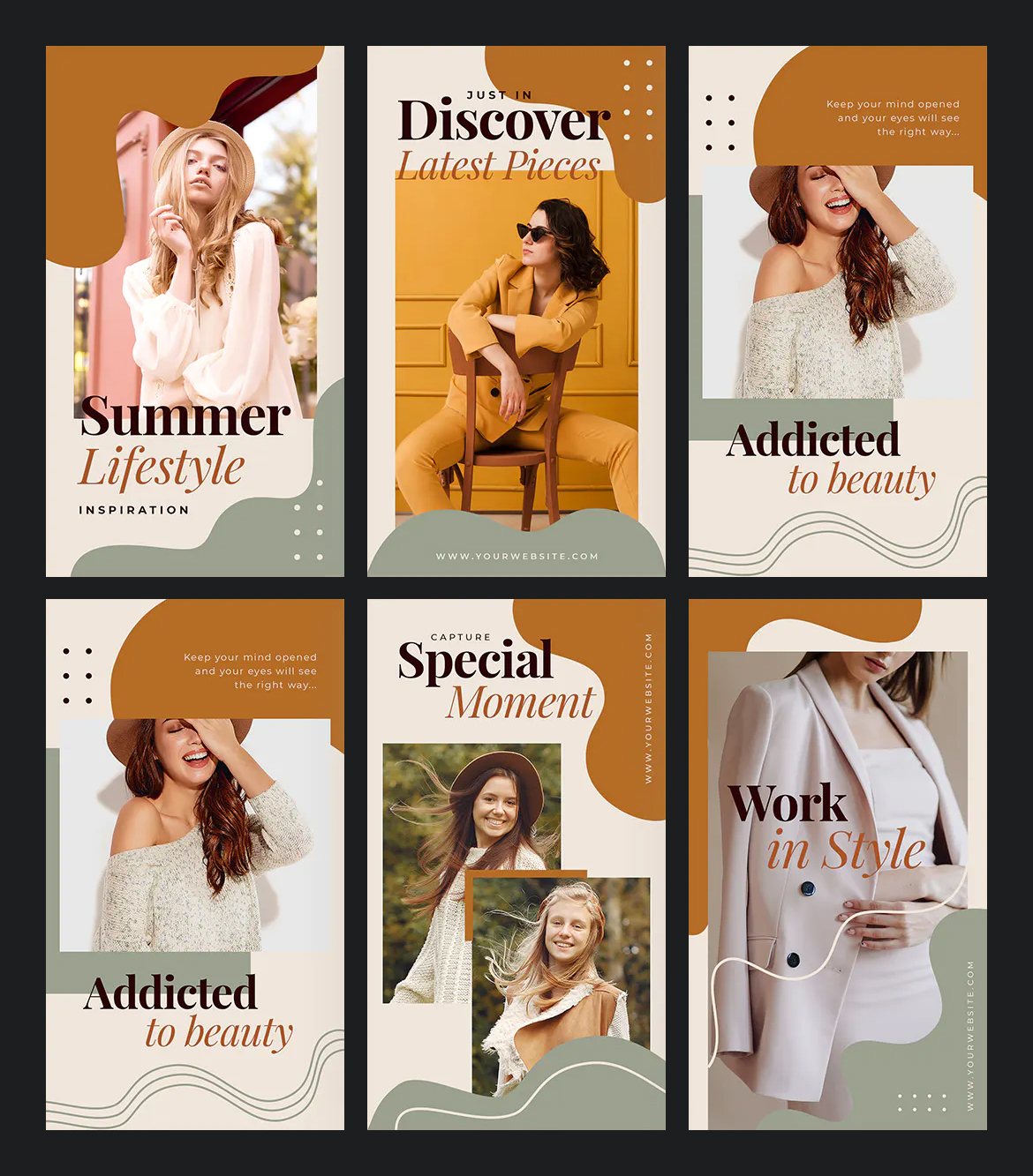 Fashion and Beauty Instagram Stories Template