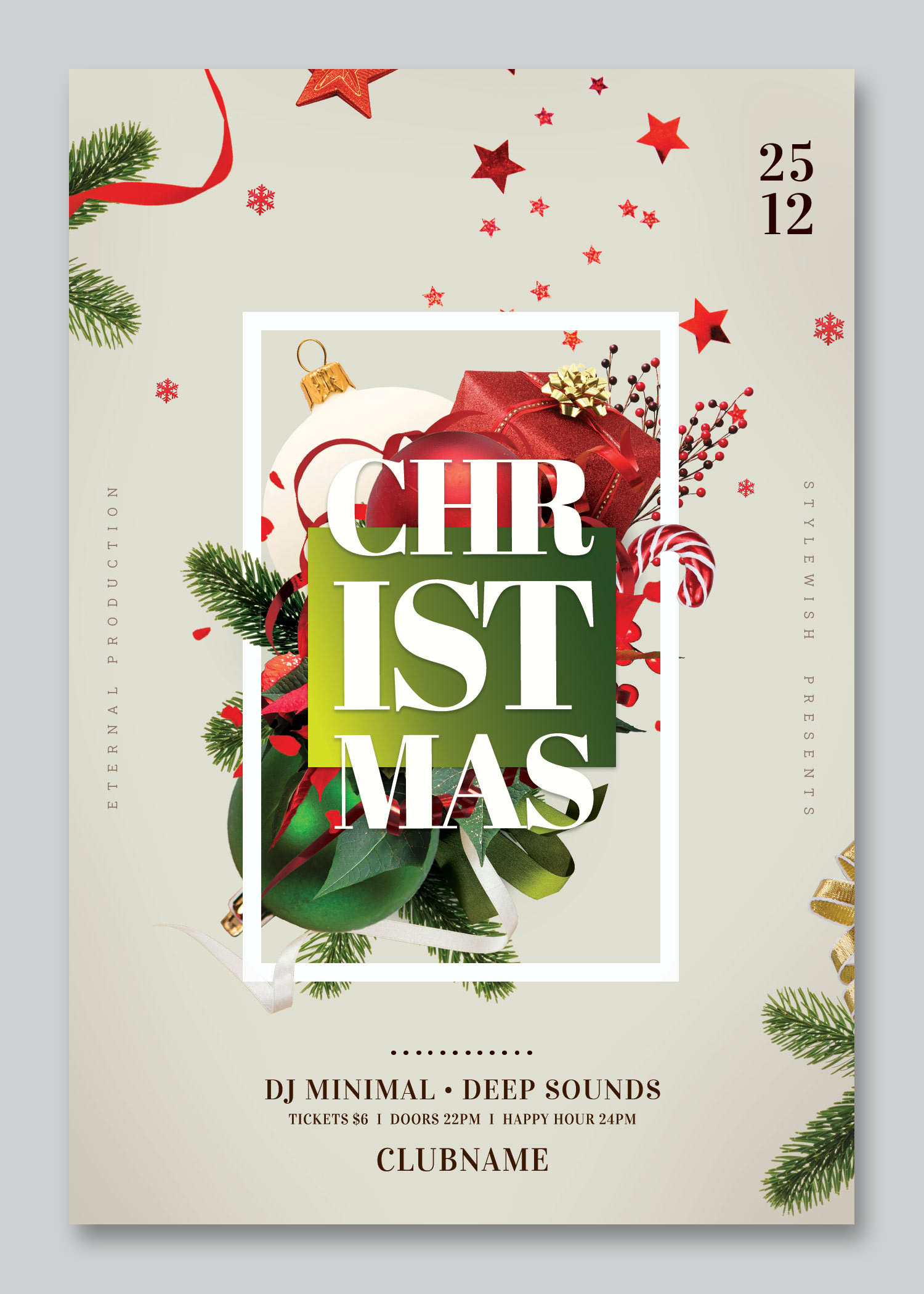 Christmas Flyer PSD Template
