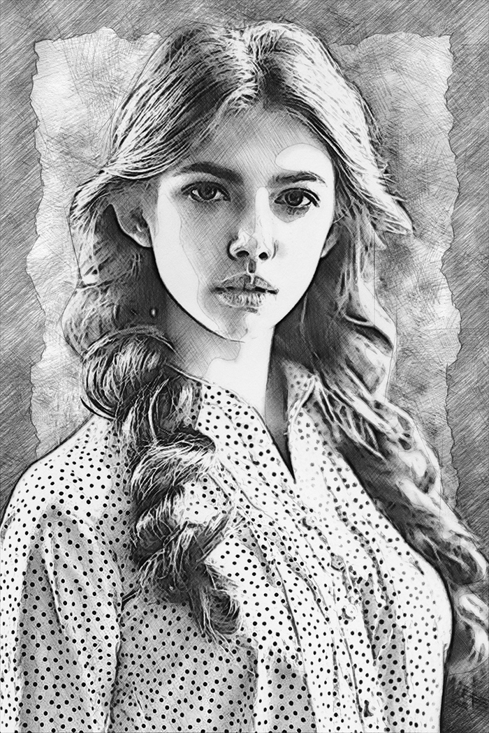 CreativeMarket Drawing Sketch Photoshop Action 58617878
