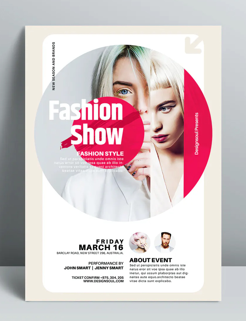 Fashion Week Flyer Template