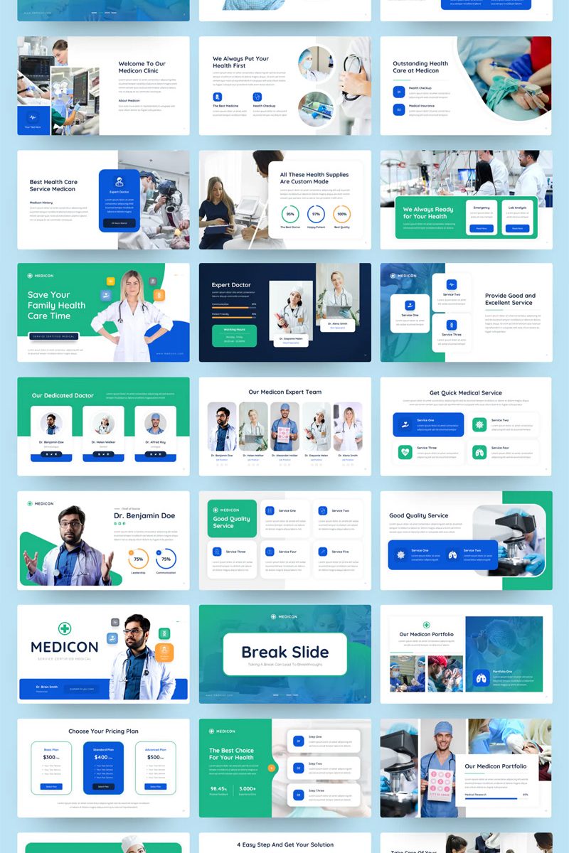Medical & Healthcare PowerPoint Design