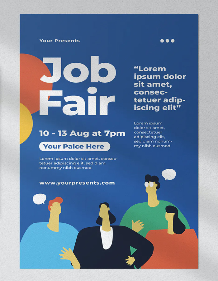 Job Fair Flyer Template