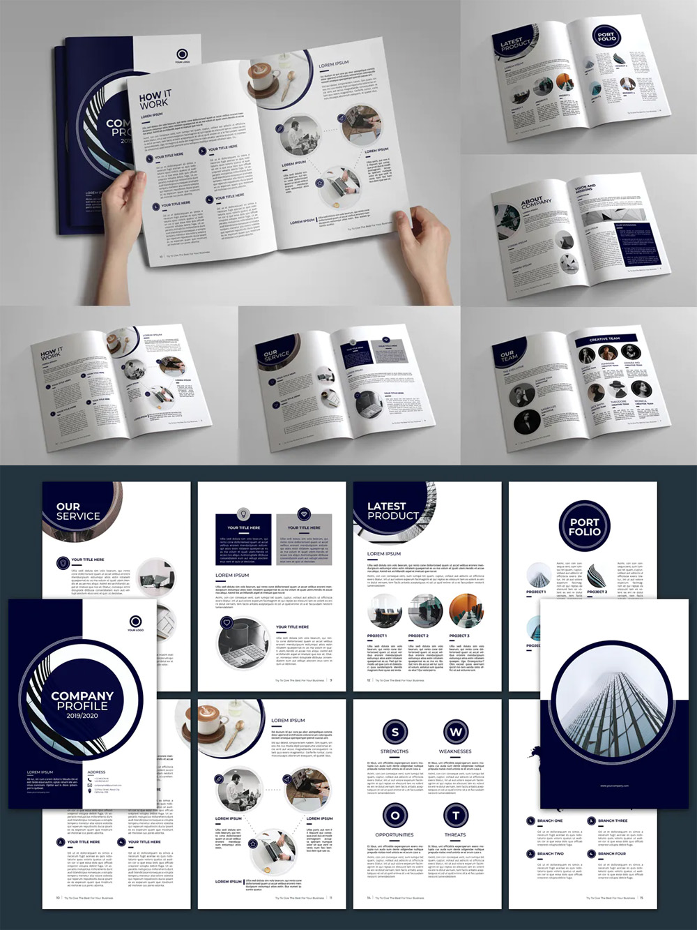 Simple Company Profile Design