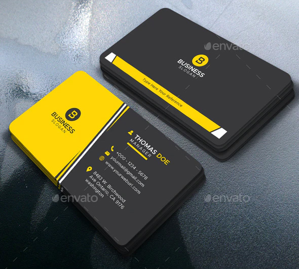 Vector Business Card Template
