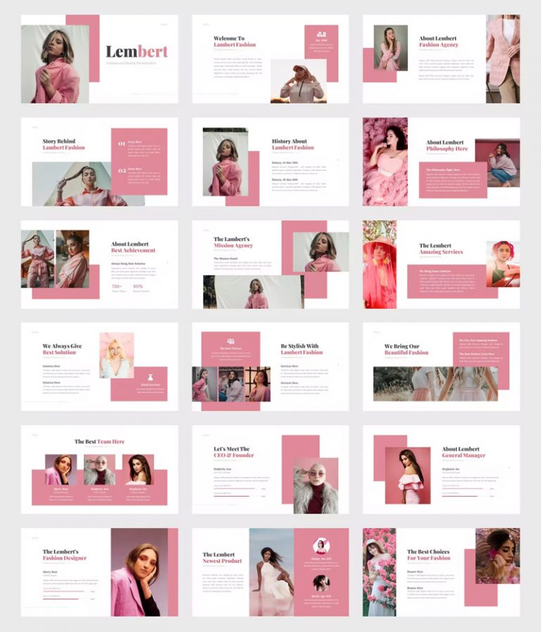 10 Best Fashion Powerpoint Presentation Templates - ksioks