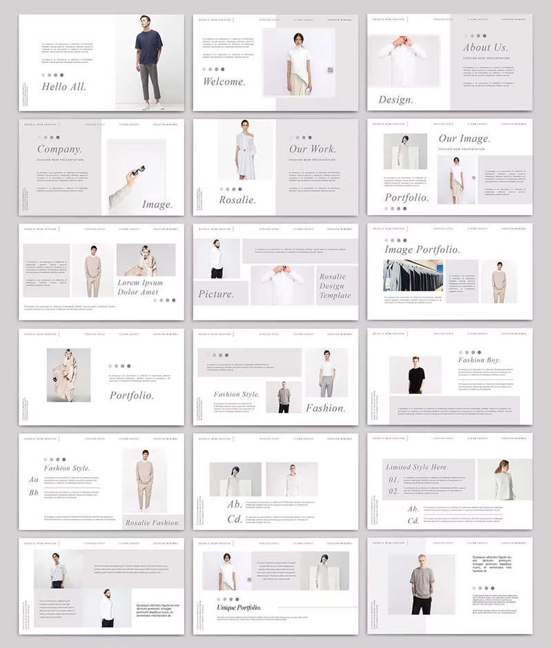 Fashion PPT Template