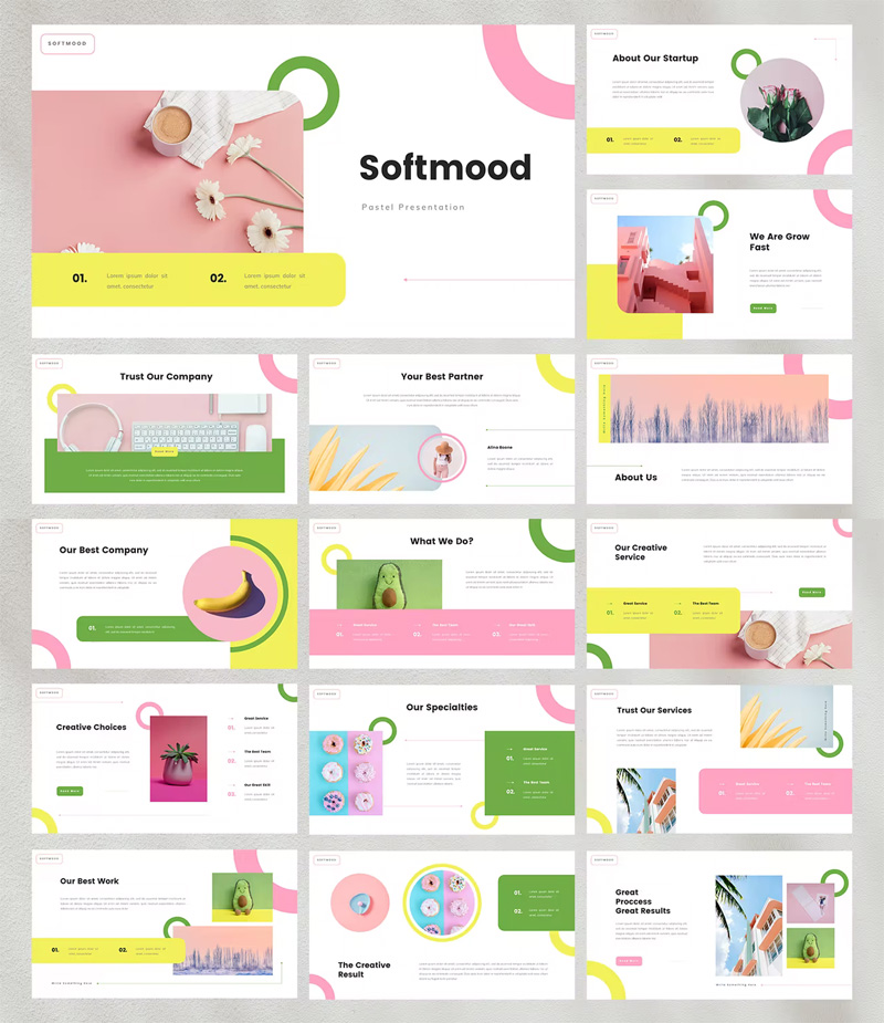 Pastel PPT Template