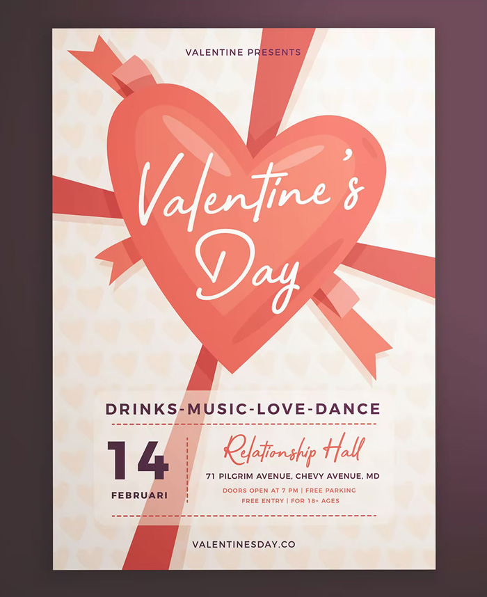 Valentine Day Flyer Templates