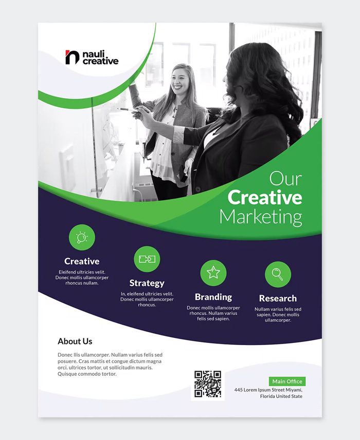 Simple Business Flyer Template