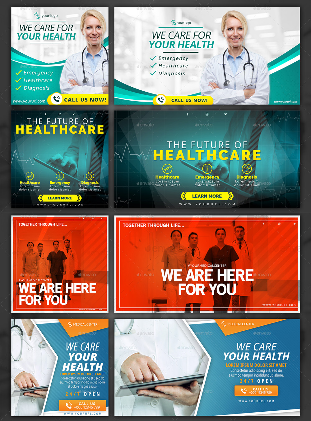 Facebook Healthcare Banners
