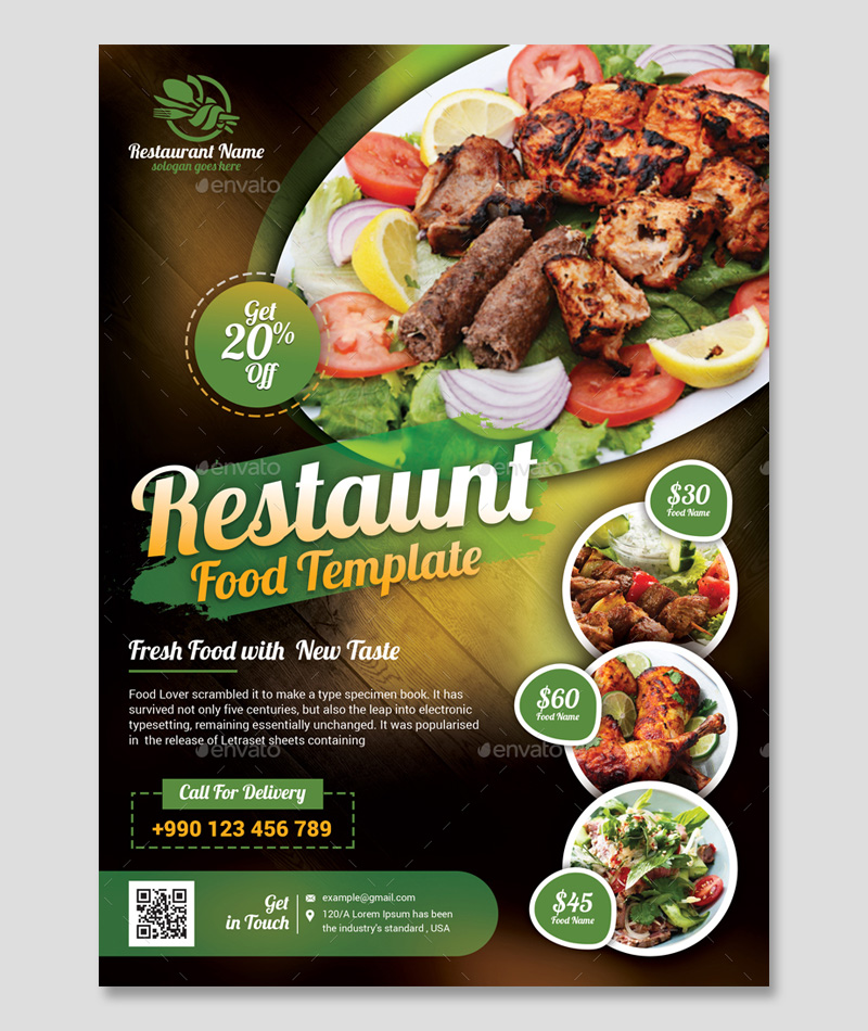 Restaurant Flyer Design
