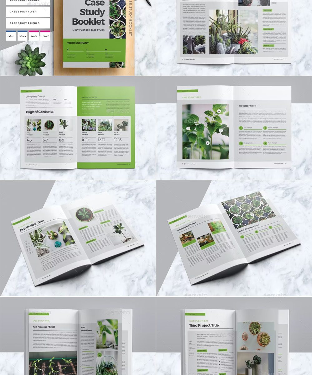 Case Study Booklet Design